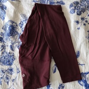 lululemon athletica Burgundy Leggings